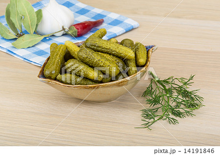 Marinated small cucumber 14191846