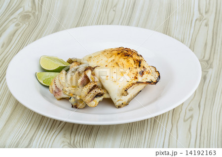Grilled cuttlefish 14192163