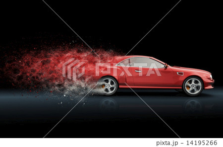 Red sport coupe Red sport coupe 14195266