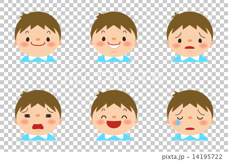 男孩_面部表情模式6 男孩_面部表情模式6 14195722