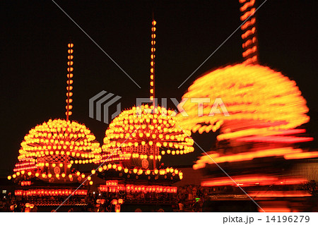 7月愛知 尾張津島天王祭宵祭・巻藁船漕ぎ出しの写真素材 [14196279] - PIXTA