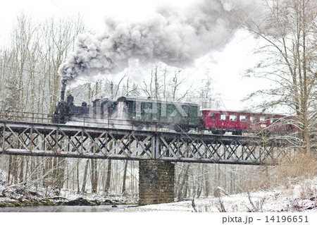 steam train near Hradsko, Czech Republic 14196651