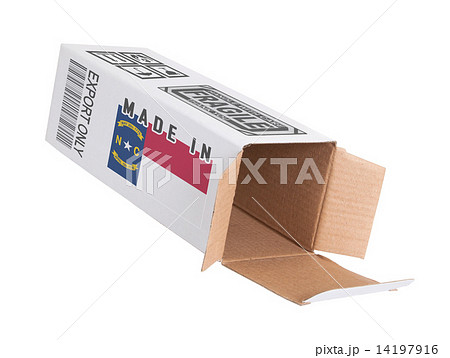 Concept of export - Product of North Carolina 14197916