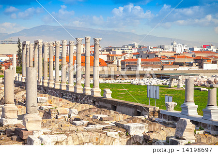 Ruins of Ancient Smyrna in Izmir city, Turkey Ruins of Ancient Smyrna in Izmir city, Turkey 14198697