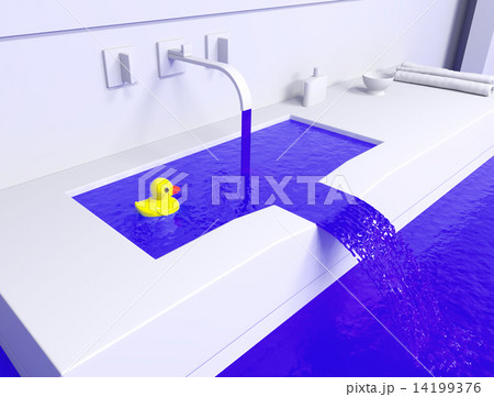 flooded sink flooded sink 14199376