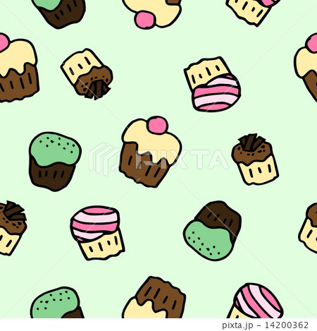 カップケーキのパターン カップケーキのパターン 14200362