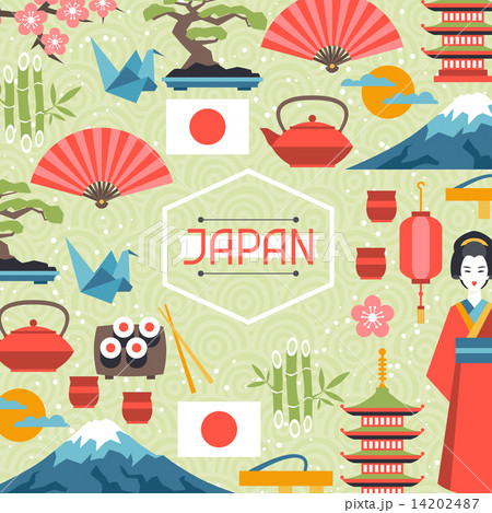 Japan background design. 14202487