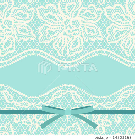 Vintage fashion lace ornament background with flowers. 14203163