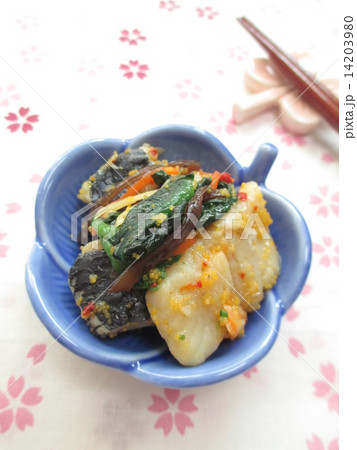 菜の花とにしんの和え物 14203980