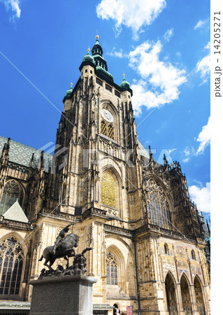 Cathedral of St. Vitus, Wenceslas and Vojtech in Prague Castle, Cathedral of St. Vitus, Wenceslas and Vojtech in Prague Castle, 14205271