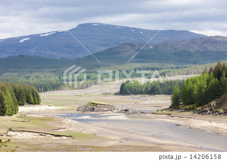 landscape near Loch Laggan, Highlands, Scotland landscape near Loch Laggan, Highlands, Scotland 14206158