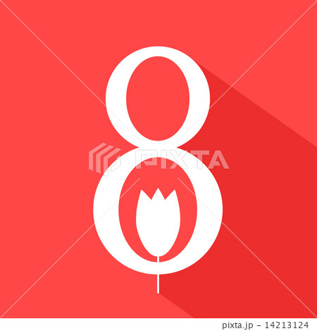 International Women's Day 8 of March. Vector illustration of a flat design. International Women's Day 8 of March. Vector illustration of a flat design. 14213124