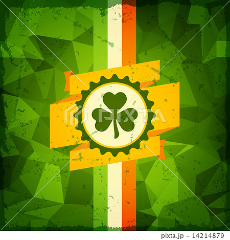 Saint Patrick's Day abstract grunge background. Saint Patrick's Day abstract grunge background. 14214879