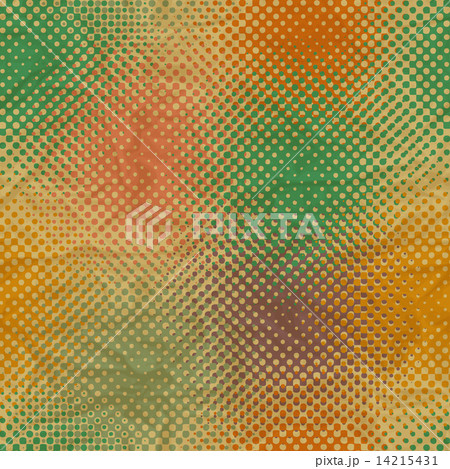 EPS10 retro seamless pattern on vintage old paper. 14215431