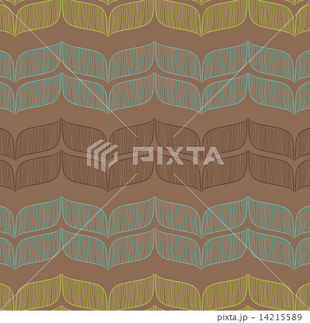 Vector seamless abstract pattern. Template for design. 14215589