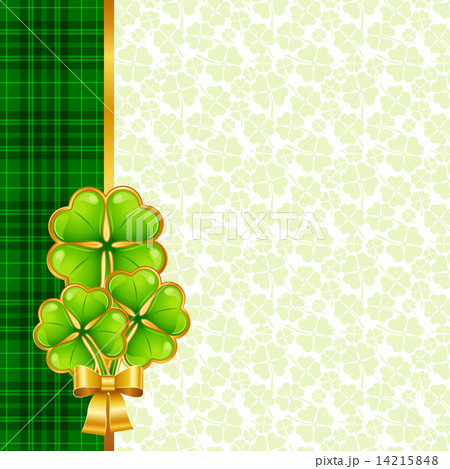 Greeting card for Saint Patrick's day. 14215848