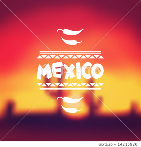 Ethnic mexican background design in native style Ethnic mexican background design in native style 14215920