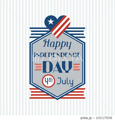United States of America Independence Day greeting card. 14217030