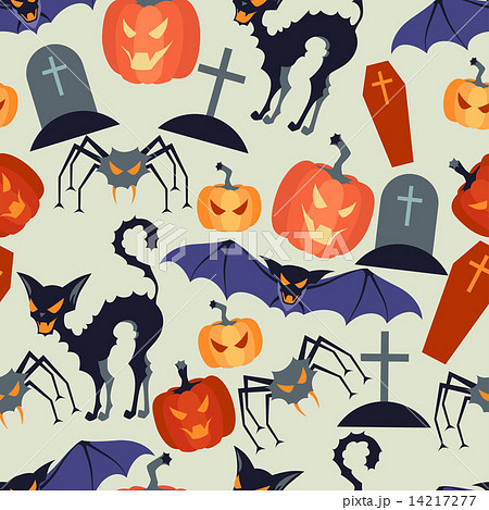 Halloween seamless pattern. 14217277