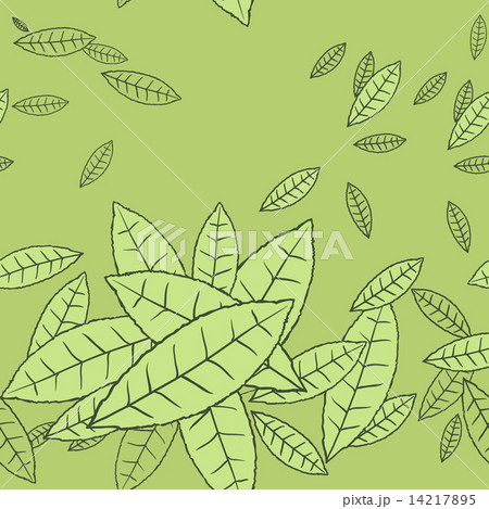 Pattern of fly leaves. Vector seamless background. Pattern of fly leaves. Vector seamless background. 14217895