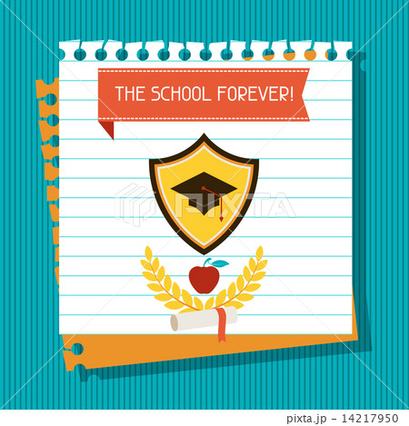 School and education background with sticky papers. School and education background with sticky papers. 14217950