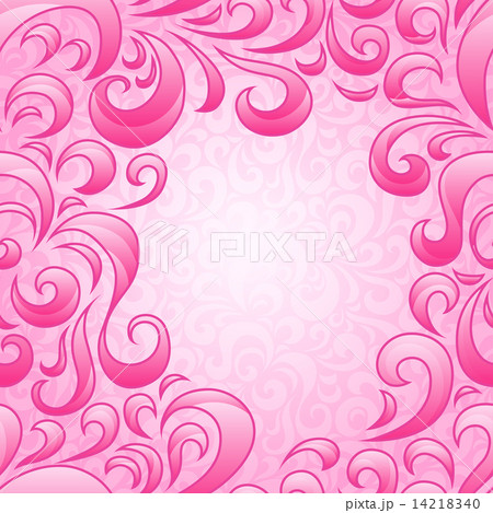 Background with abstract floral pattern. 14218340