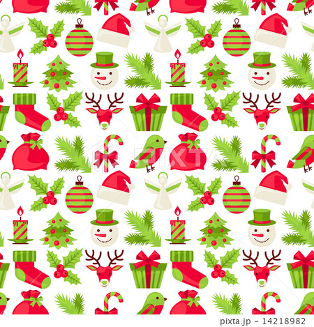 Merry Christmas seamless pattern. 14218982