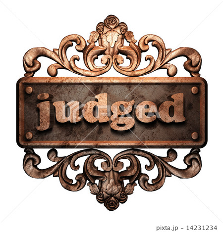 Word on bronze ornament 14231234