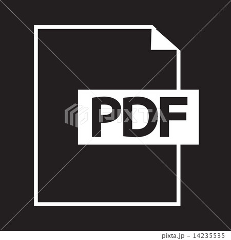 Pdf Iconのイラスト素材