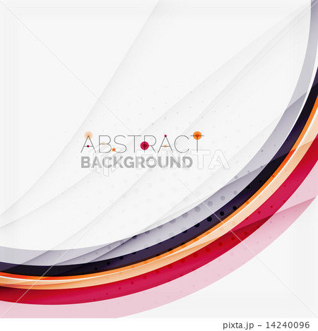 Purple and orange color lines on white 14240096