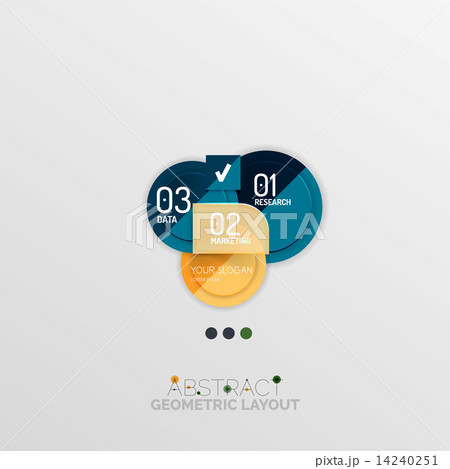Modern abstract geometric info banner 14240251