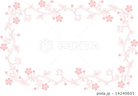 桜 フレーム 桜 フレーム 14240605