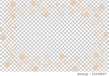 桜　フレーム 14240607