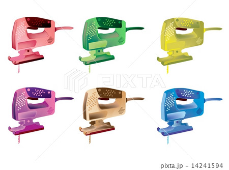 Colorful Illustration Set of Jigsaw Power Icons 14241594