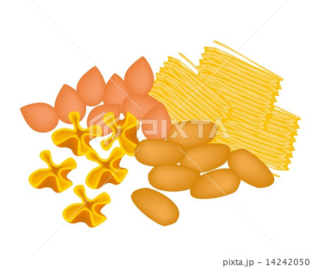 Traditional Thai Dessert Golden Sweet Meat on White Background 14242050