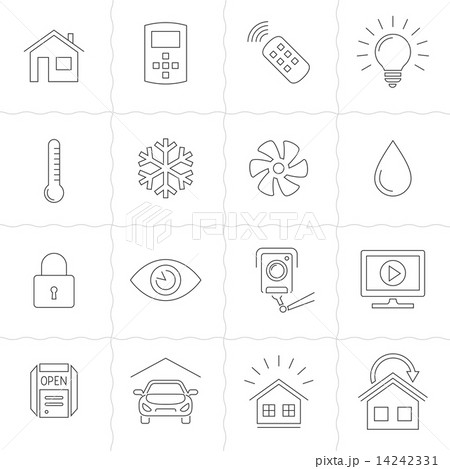 Home Automation Control Systems Icons 14242331