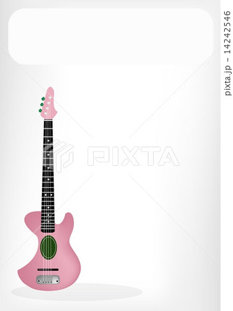 Two Beautiful Ukulele Guitar with A White Banner 14242546