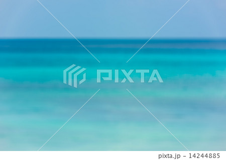 Blur background of ocean, view from the water 14244885