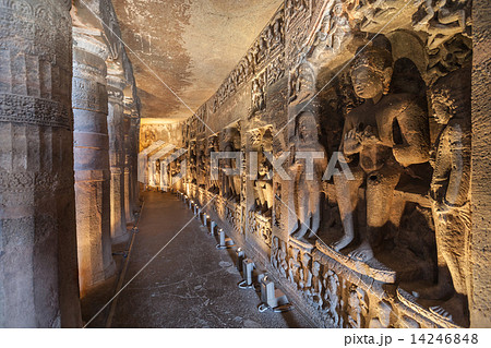 Ajanta caves, India 14246848