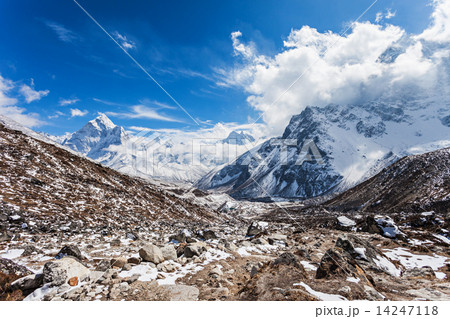 Mountains, Everest region Mountains, Everest region 14247118