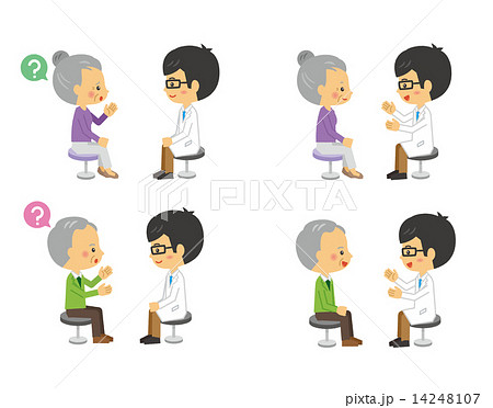 病院　医師　福祉　医療福祉　ミドル　シニア 14248107