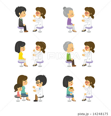 医師　診察　病気　病院 14248175