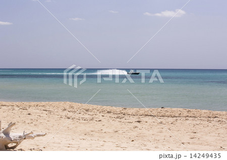 Boat floating on the waves of the sea Boat floating on the waves of the sea 14249435