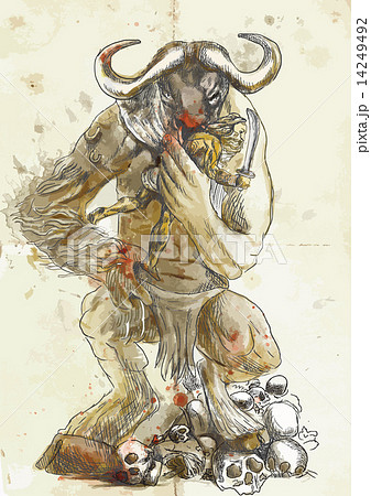 Theseus and Minotaur 14249492