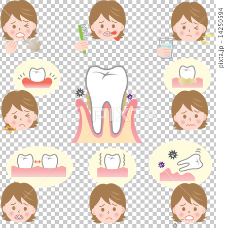 Symptoms of periodontal disease 14250594