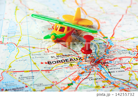 Bordeaux , France  map airport 14255732