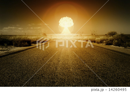 nuclear bomb explosion 14260495
