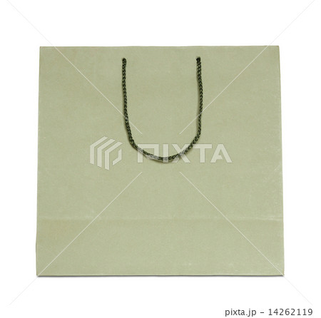 brown shopping bag isolated on white background 14262119