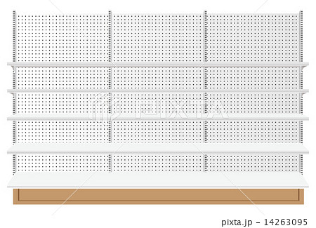 Supermarket shelf. Vector. illustration   14263095