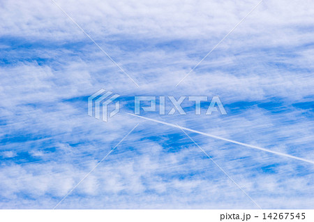 飛行機雲 14267545